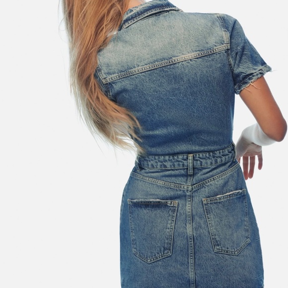 DENIM Z1975 SHIRT DRESS - Picture 5 of 6